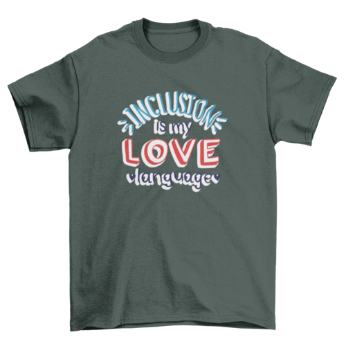 Autism Awareness Text T-shirt