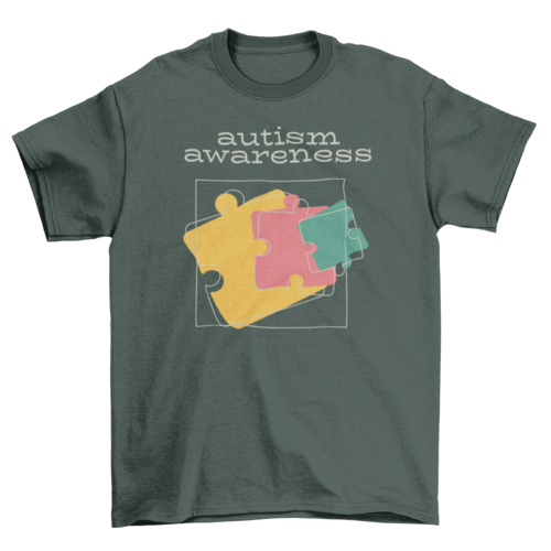 Autism Awareness Puzzle T-shirt