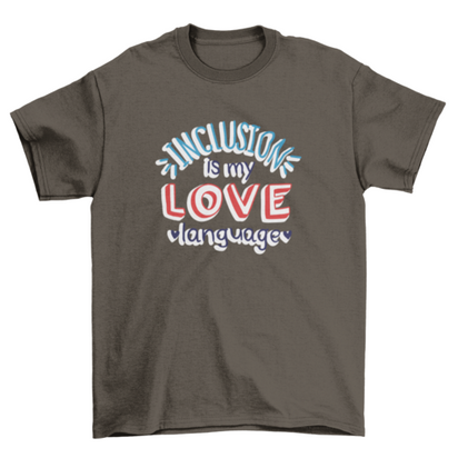 Autism Awareness Text T-shirt