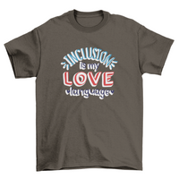Autism Awareness Text T-shirt
