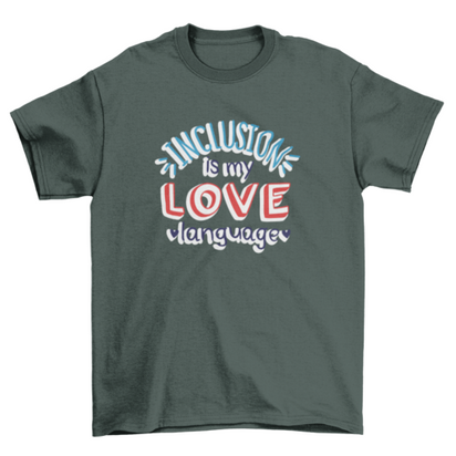Autism Awareness Text T-shirt